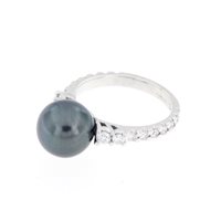 Anneau Roman Gioielli Femme in Perles Diamante 0.60 Ct PERLA.N-5-J - PERLA.N-5-J